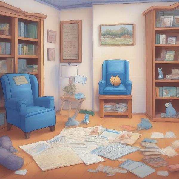 Bluey Scavenger Hunt Clues Hidden Around the House