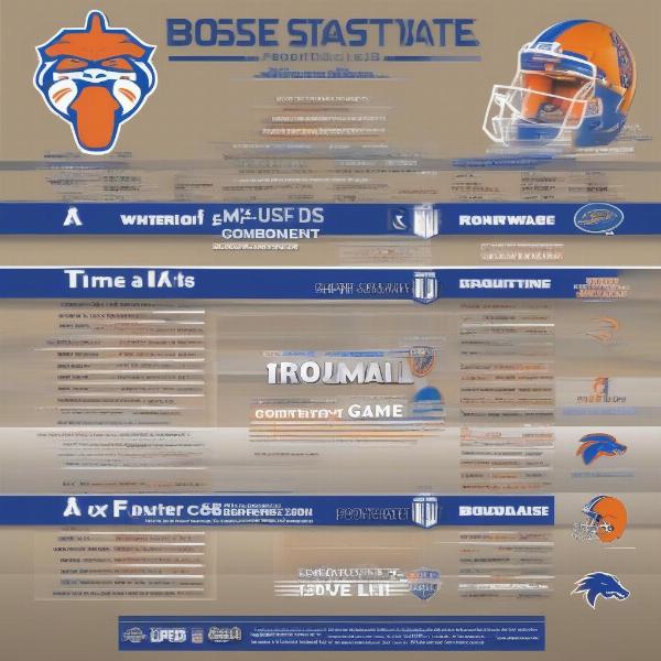 Boise State Football Broadcast Schedule on Different Networks
