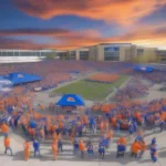 Boise State Football Tailgate Party Scene
