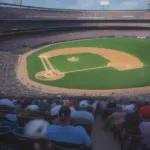 Box Seats View from Field