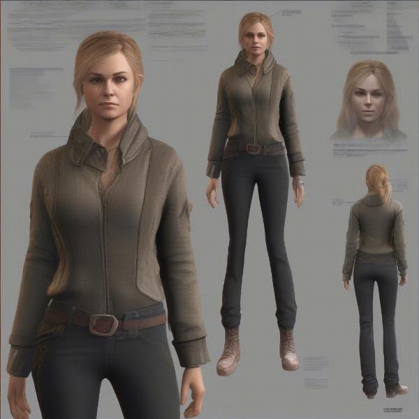 Bridget's Character Design in Twisted Games