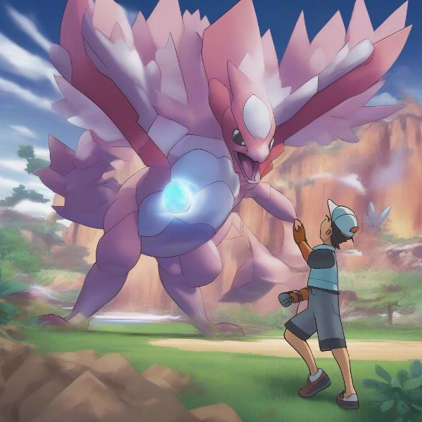 Catching Legendary Pokemon in Pokemon Brilliant Diamond Post Game