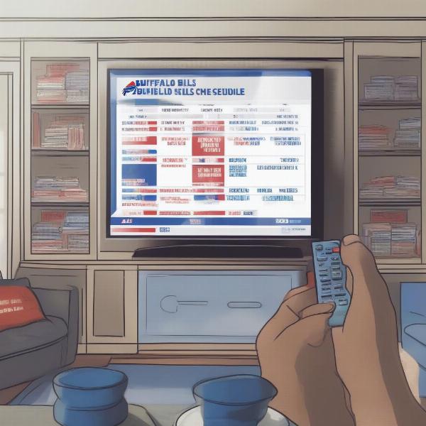 Buffalo Bills Game Broadcast Schedule
