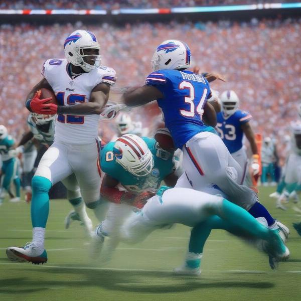 Buffalo Bills vs Miami Dolphins Game Highlight