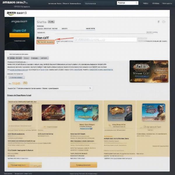 Purchasing Steam Gift Cards Directly on Amazon