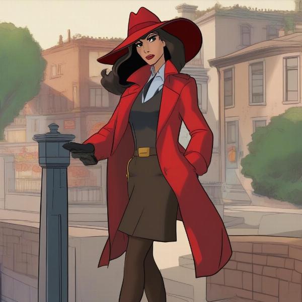Carmen Sandiego Netflix Series Still
