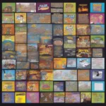 Cartoon Network Flash Game Archives: A screenshot showing various archived Cartoon Network flash games available on a Flashpoint website.
