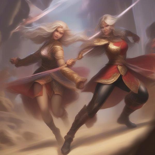 Cashmere and Gloss's Powerful Alliance in the Hunger Games Arena