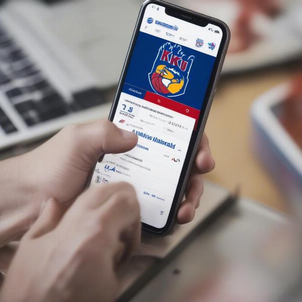 Checking the KU Basketball Schedule on the Official Website