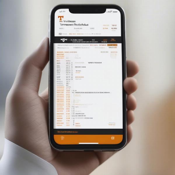 Checking the Tennessee Volunteers Game Schedule