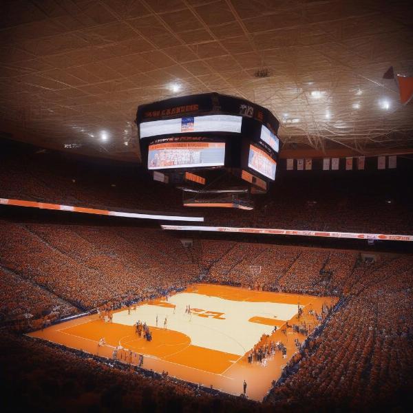 Cheering for Syracuse at the Carrier Dome