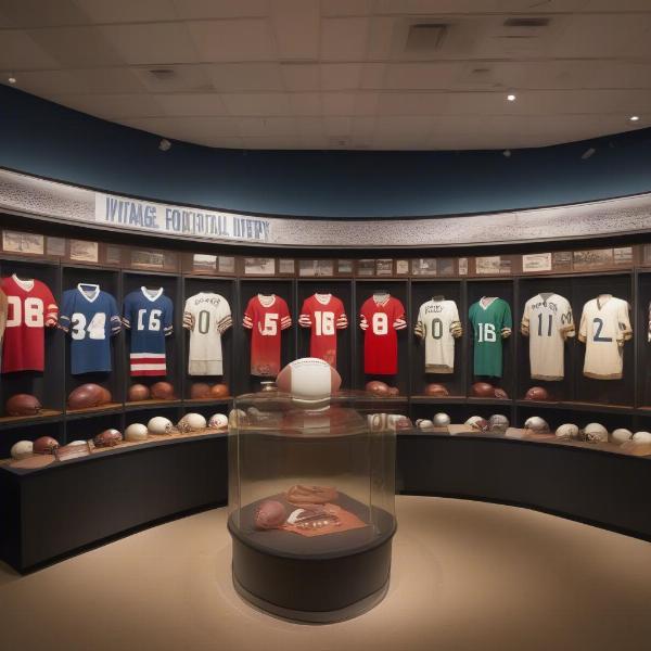 Chicago Football History Museum Exhibit