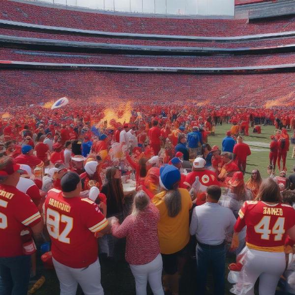 Chiefs vs Bills Fans Tailgating: The Atmosphere Before the Game
