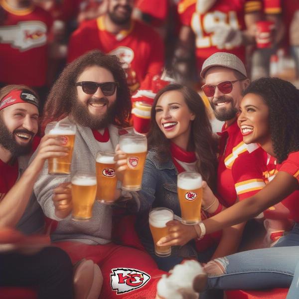 enjoying-frozen-beers-at-arrowhead