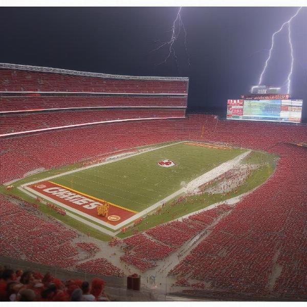 Kansas City Chiefs Game Delayed Due to Weather