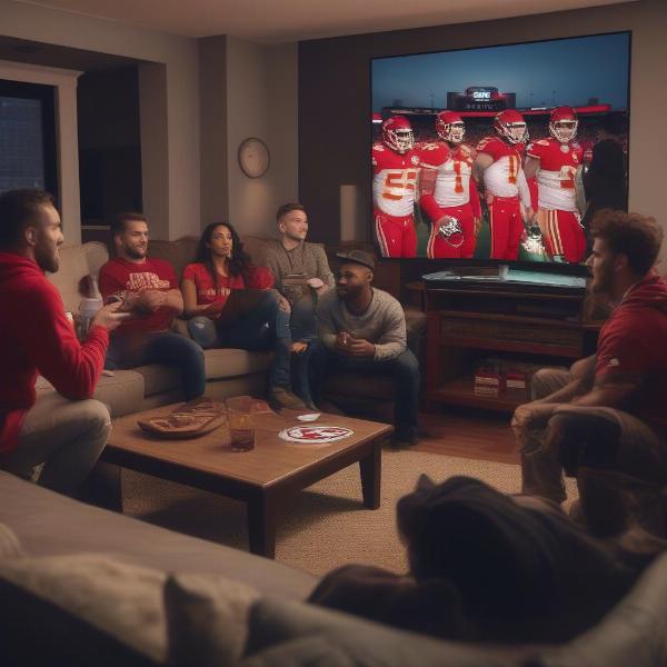 Experiencing Chiefs Game Free Live Stream on Big Screen TV