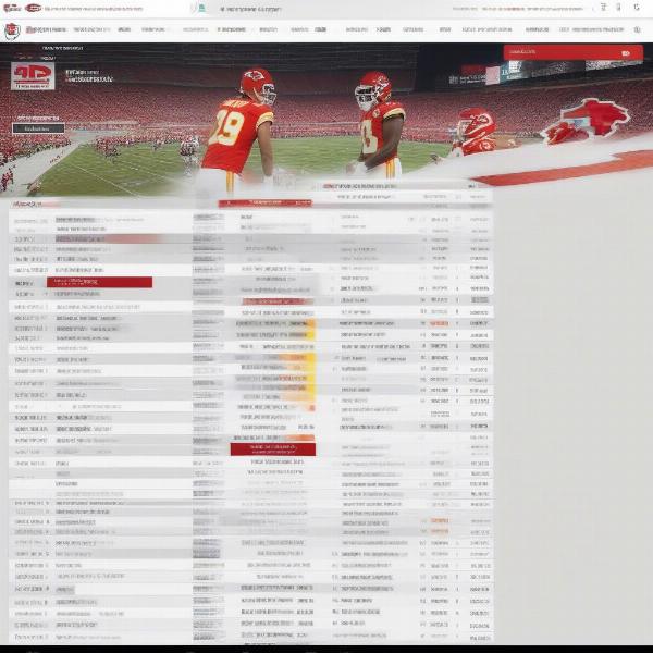 Kansas City Chiefs Game Schedule on NFL Website