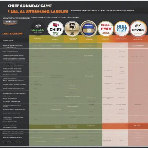 Comparison of Chiefs Game Streaming Options