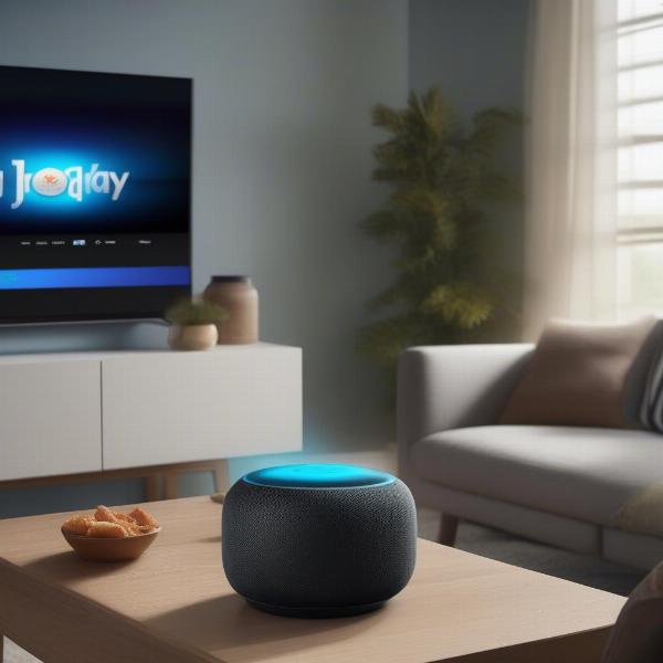 Checking Chiefs Game Time on Smart Speaker
