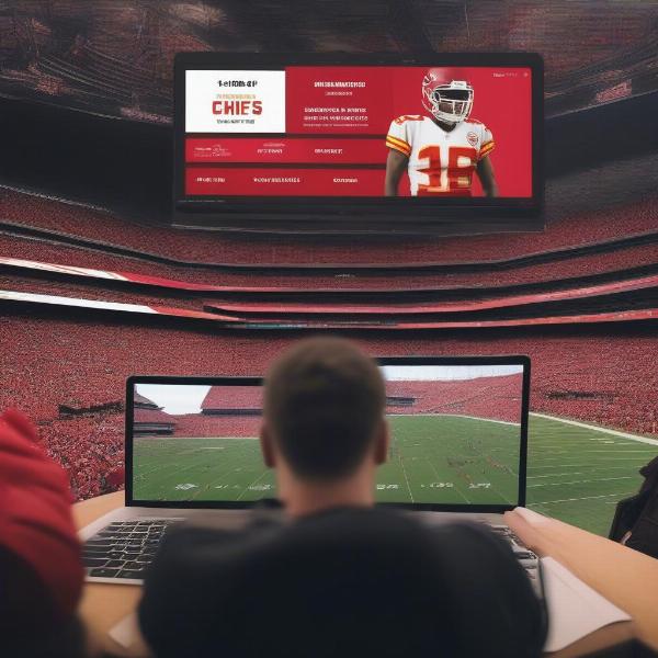 Checking Chiefs Game Updates on Social Media
