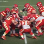 Chiefs Offensive Line in Action