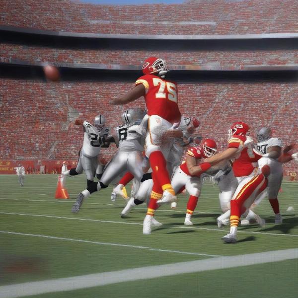 Chiefs Score the Game-Winning Touchdown Against the Raiders