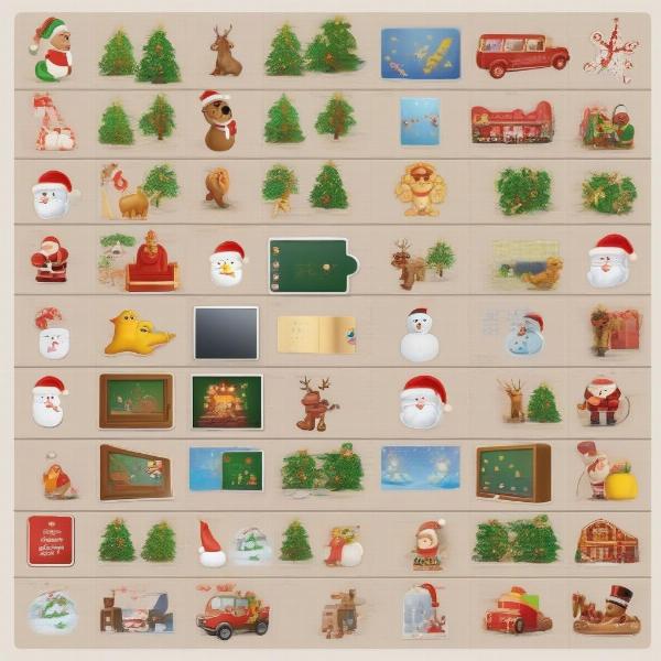 Examples of Christmas Emoji Puzzles