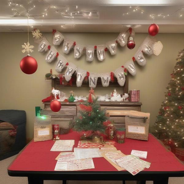 Variety of Christmas games for holiday gatherings