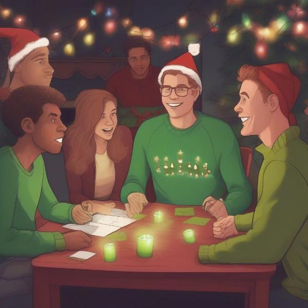 Playing Who Am I with Christmas Movie Characters