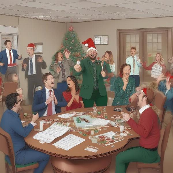 Christmas Office Party Name That Tune Game