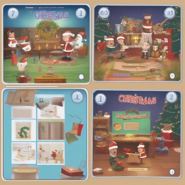 Christmas Pass the Gift Story Game Variations