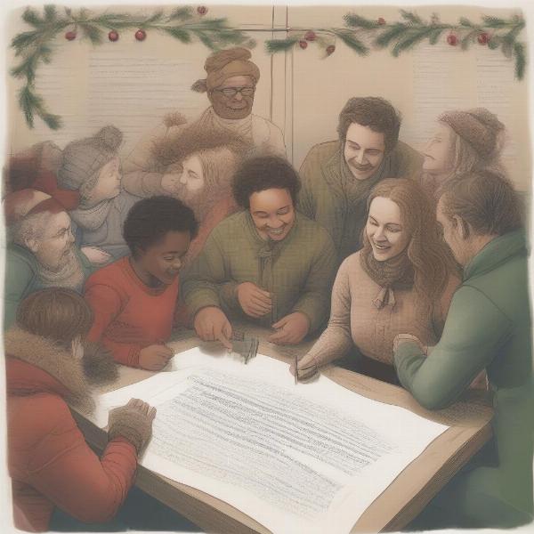 christmas-poem-left-right-game-setup-illustration
