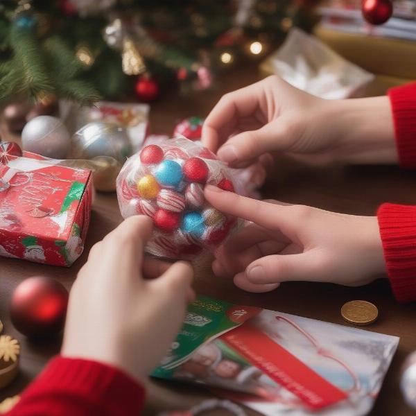 Christmas Saran Wrap Ball Prize Ideas for Holiday Fun