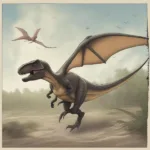 Chrome Dinosaur Ducking Under Pterodactyl