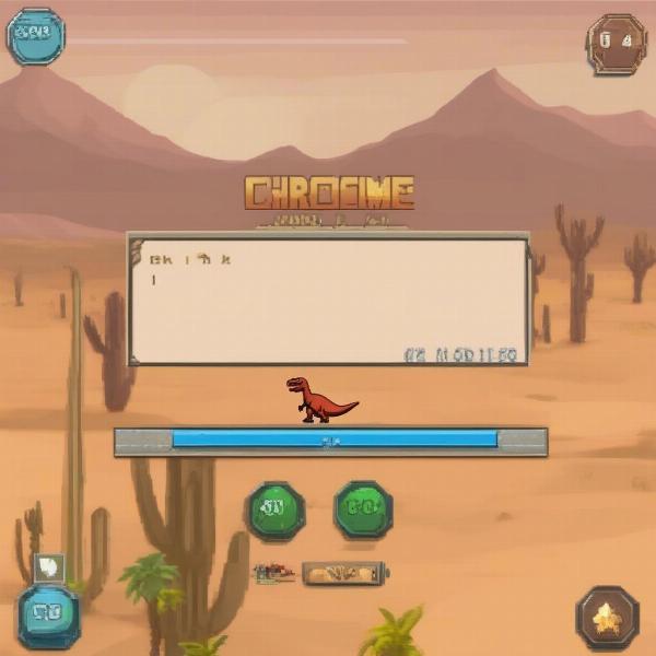 Chrome Dinosaur Game High Score Screenshot