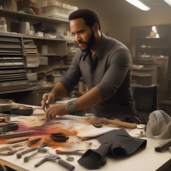 Cinna Designs Katniss's Iconic Look in The Hunger Games