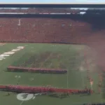 Packed Stadium at the Civil War Game in Oregon