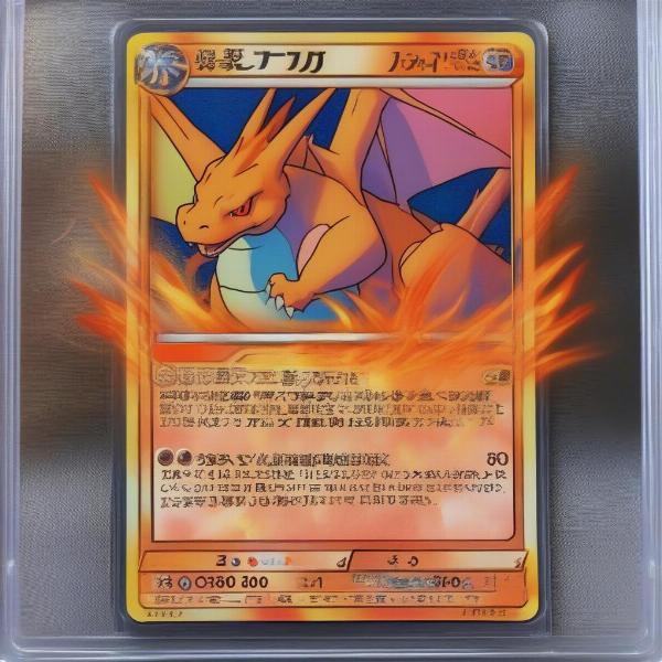 Classic Japanese Base Set Charizard Pokemon Card