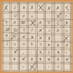 Classic paper games like Tic-Tac-Toe, Hangman, and Dots and Boxes.