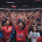 Clippers Fans at Crypto.com Arena