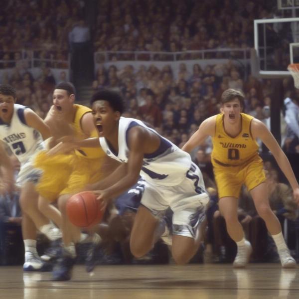 College Basketball Overtime Thriller