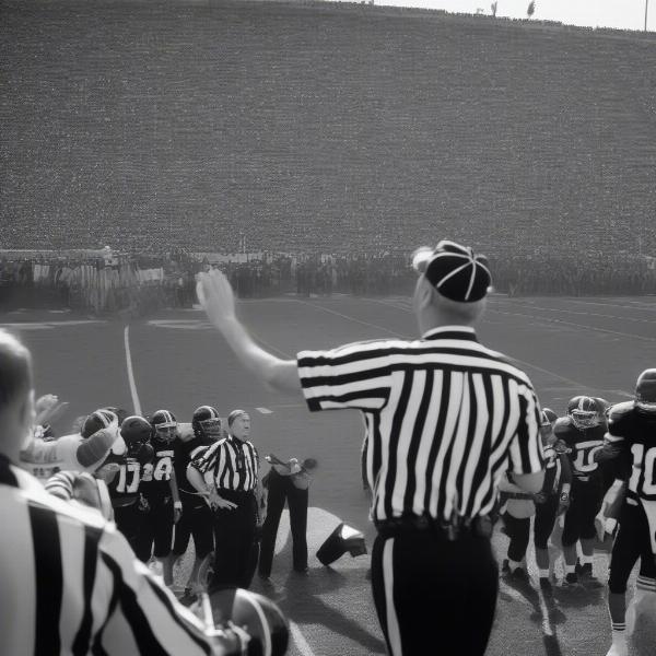 College Football Game Clock Stoppage