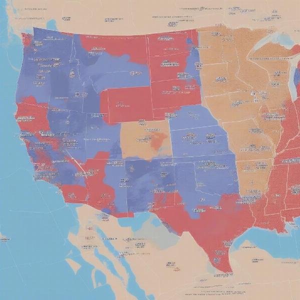 Colorado Avalanche Radio Affiliate Map