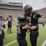 Colorado Buffaloes Football Team Celebrates a Victory