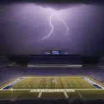 Lightning Storm Delaying Colts Game