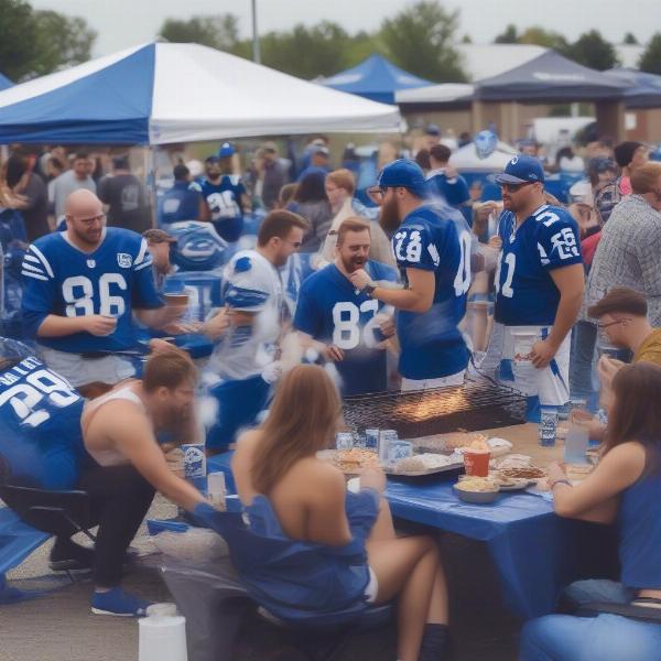 Indianapolis Colts Tailgate Party Fun