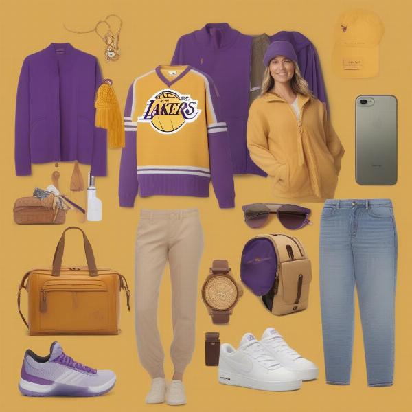 Comfortable Lakers Game Attire Ideas