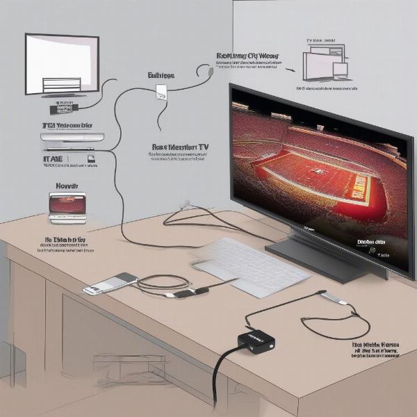 Connecting Devices to Stream Chiefs Game