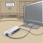 Connecting Mini Game Console to TV via HDMI