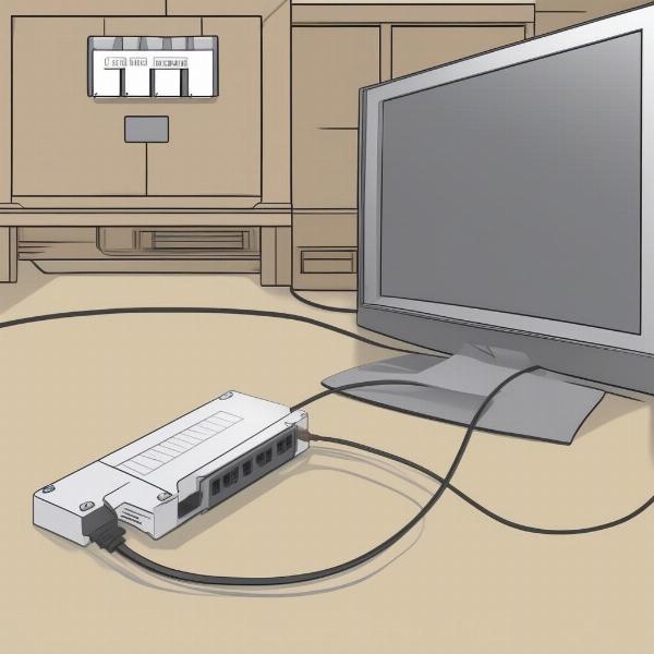 Connecting Mini Game Console to TV via HDMI